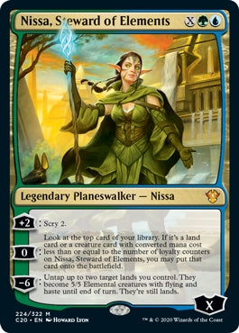 Nissa, Steward of Elements (C20-M)
