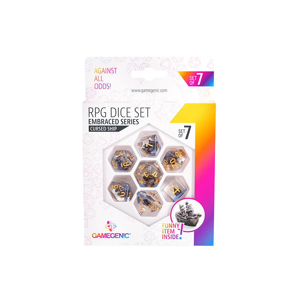 GameGenic: RPG Dice Set - Embraced Series: Cursed Ship