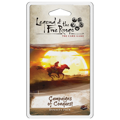 Legend of the Five Rings LCG: (L5C32) Dominion Cycle - Campaigns of Conquest Dynasty Pack