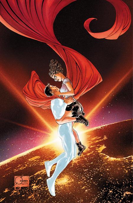 SUPERMAN LOST #1 (OF 10) CVR B JOE QUESADA CARD STOCK VAR