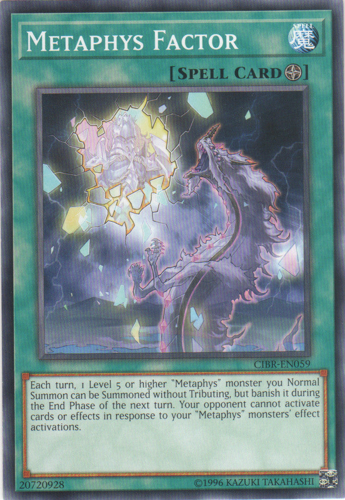 Metaphys Factor (CIBR-EN059) Common - Near Mint Unlimited