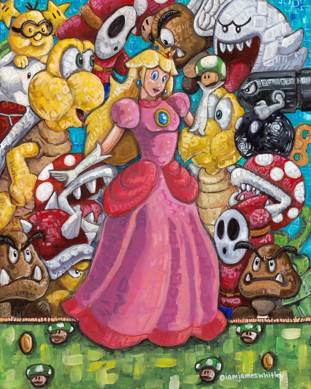 James Whitley Print: Wisdom "Proverbs 3:13-18"