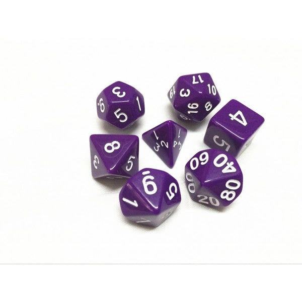 HDO-05: Opaque - Purple Poly Set (7)