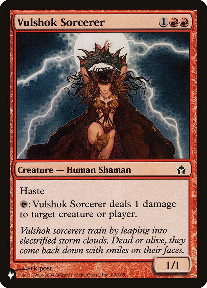 Vulshok Sorcerer (5DN-C-LIST)