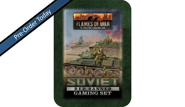 Flames of War: WWII: Soviet (TD056) - Red Banner Gaming Set