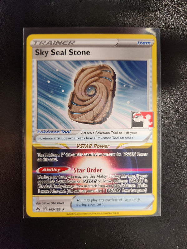 Sky Seal Stone (143/159) Holo Rare - Near Mint Holofoil Prize Pack Series