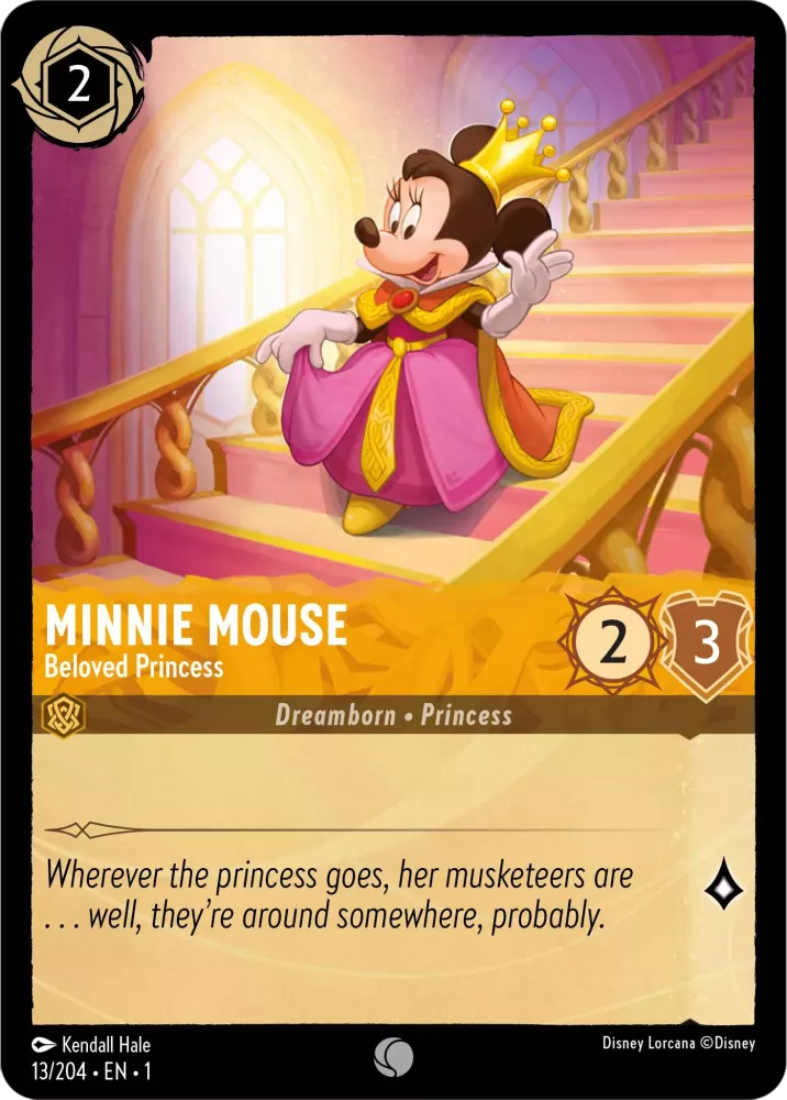 Minnie Mouse - Beloved Princess (The First Chapter 13/204) Common - Near Mint