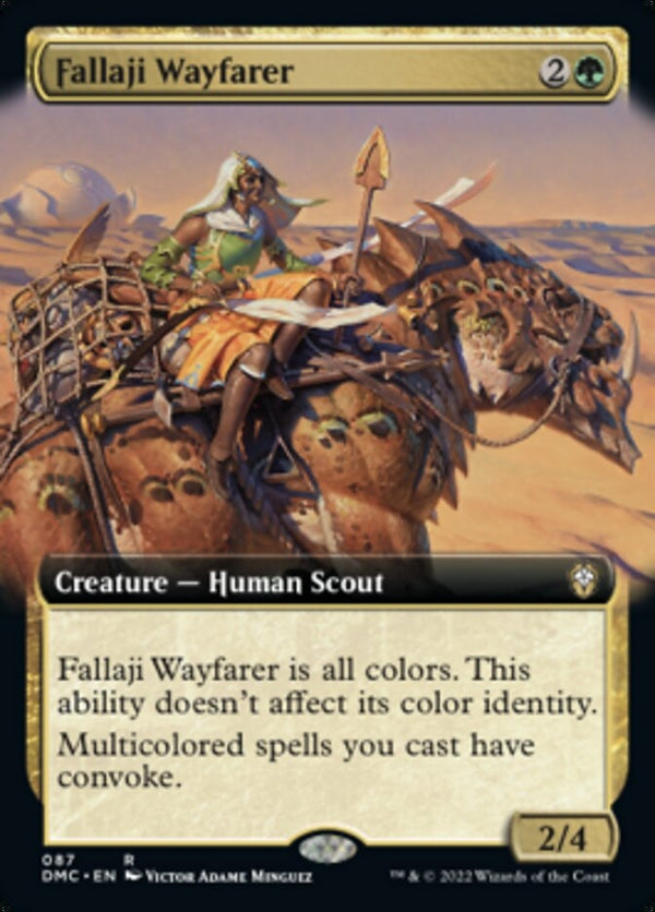 Fallaji Wayfarer [#087 Extended Art] (DMC-R)