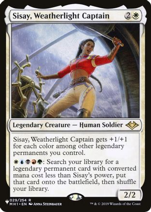 Sisay, Weatherlight Captain (MH1-R-LIST)