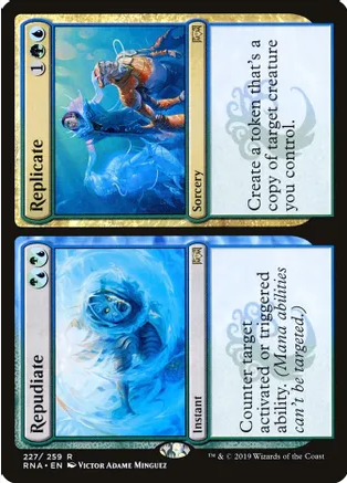 Repudiate // Replicate (RNA-R // R)