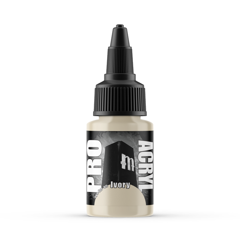 Monument Hobbies: PRO Acryl - 023 Ivory (22mL)