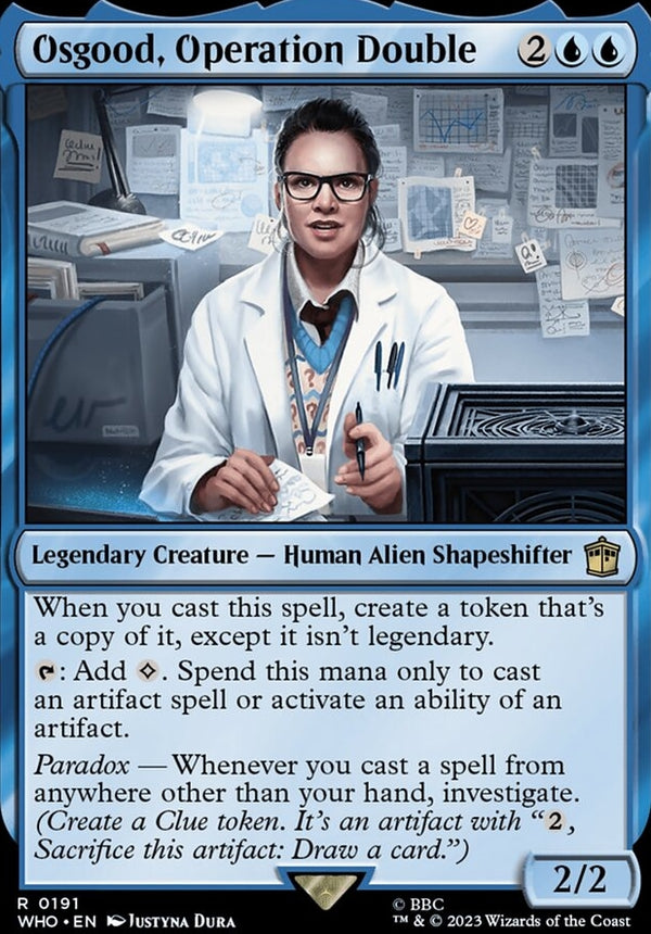 Osgood, Operation Double [#0191 New Cards] (WHO-R)