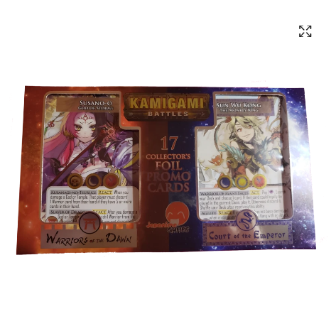 Kamigami Battles DBG: Foil Card Set - Court of the Emperor and Warriors of the Dawn