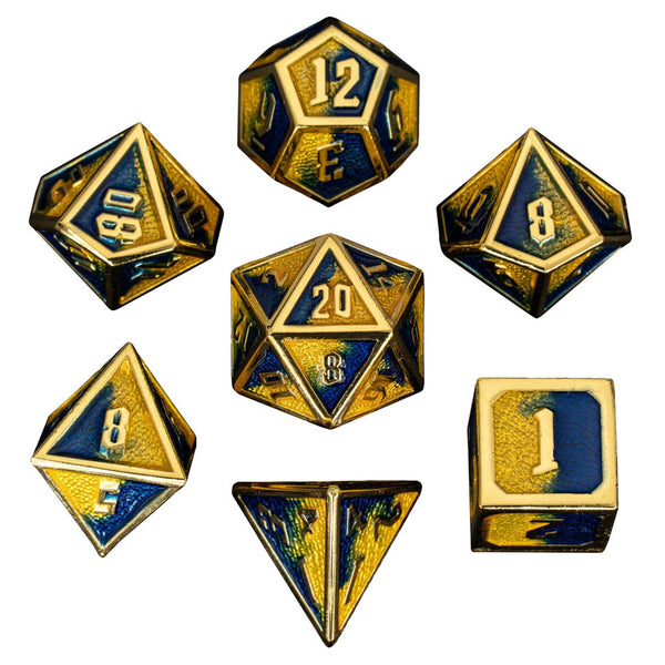 HPG 0304: Solid Metal - Draconis: Yellow/Blue with Gold (7)