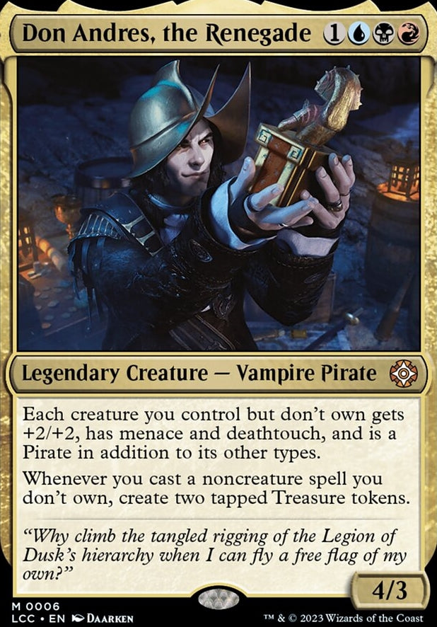 Don Andres, the Renegade [#0006 Commanders] (LCC-M)