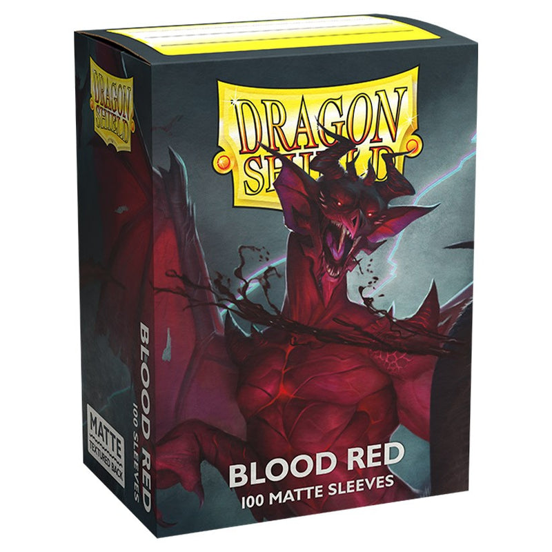 Dragon Shield: Standard - Matte: Blood Red 100 Count