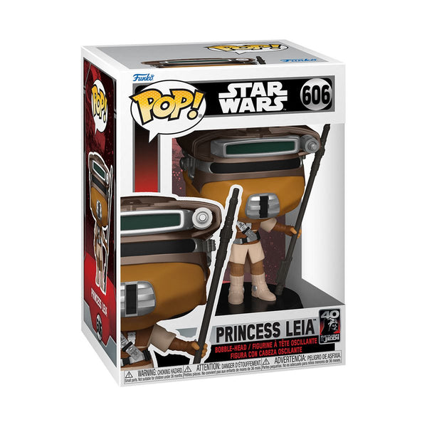 POP Figure: Star Wars ROTJ 40th #0606 - Princess Leia (Boushh)