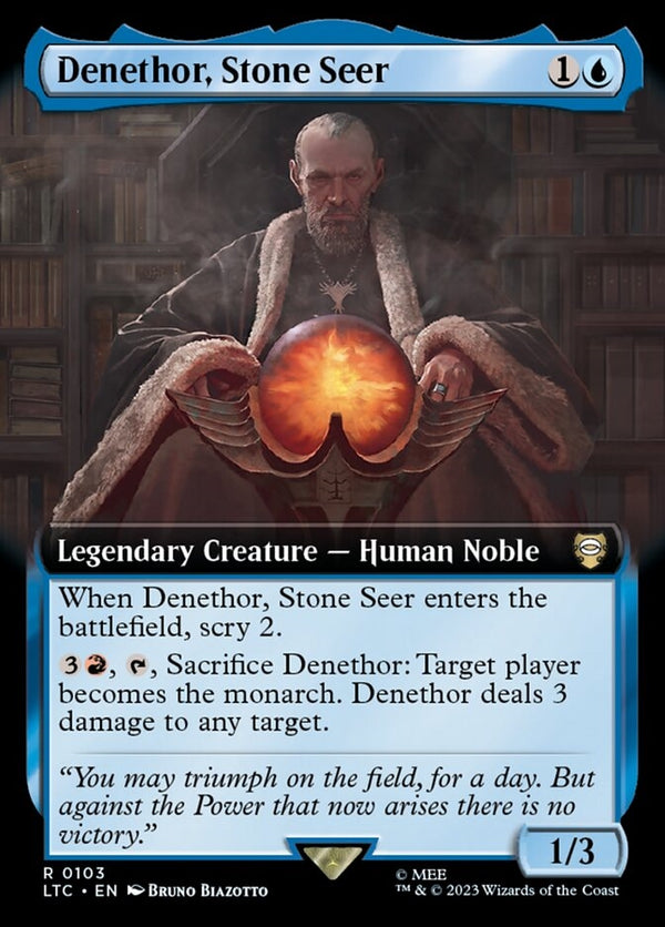 Denethor, Stone Seer [#0103 Extended Art] (LTC-R)