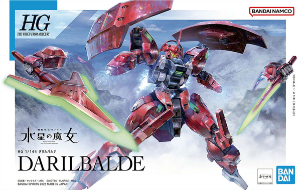 1/144 (HG): Gundam: The Witch from Mercury - #08 MD-0064 Darilbalde