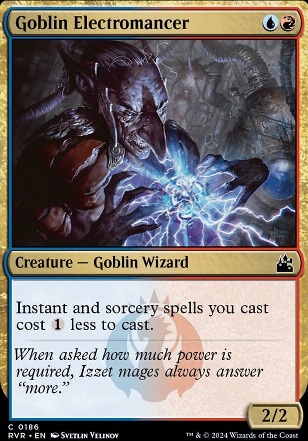 Goblin Electromancer [#0186] (RVR-C)