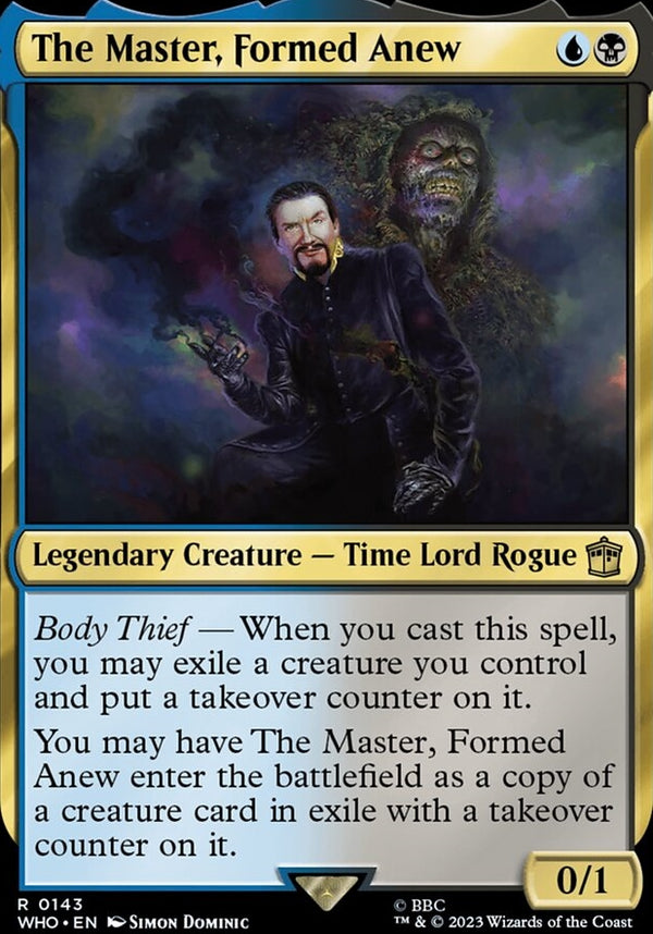 The Master, Formed Anew [#0143 New Cards] (WHO-R)