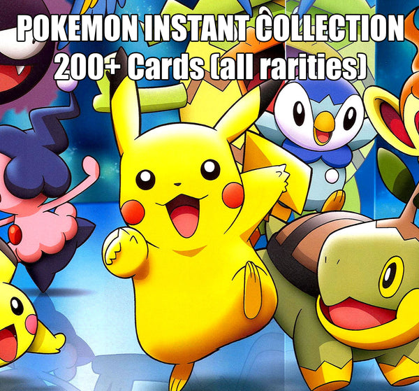 Pokemon TCG: Instant Collection (200+ cards)