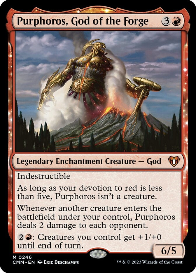 Purphoros, God of the Forge [#0246] (CMM-M)
