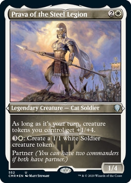 Prava of the Steel Legion [#552 Etched Foil] (CMR-U)