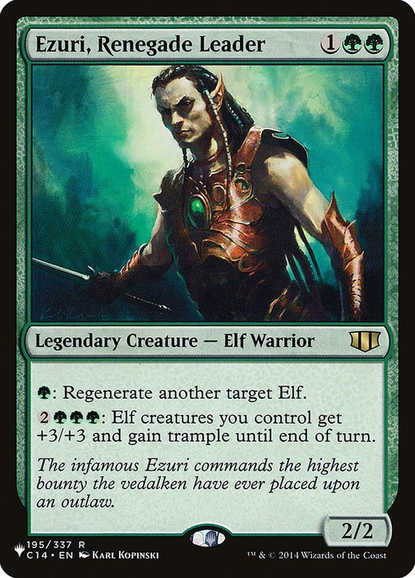 Ezuri, Renegade Leader (C14-R-LIST)