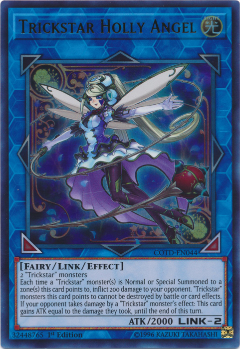 Trickstar Holly Angel (COTD-EN044) Near Mint 1st Edition - Ultra Rare