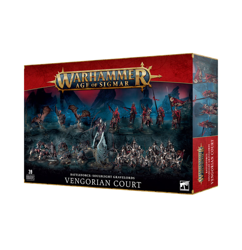 Age of Sigmar: 2023 Battleforce: Soulblight Gravelords - Vengorian Court