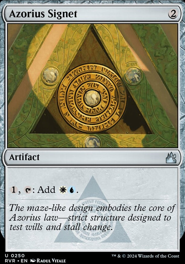Azorius Signet [#0250] (RVR-U)