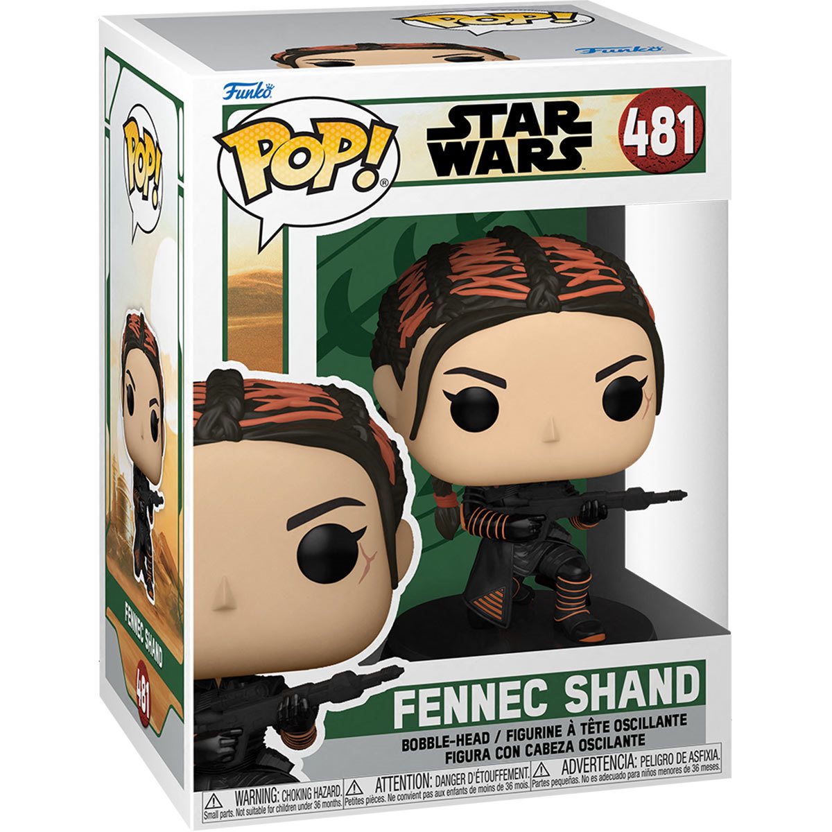 POP Figure: Star Wars The Book of Boba Fett #0481 - Fennec Shand