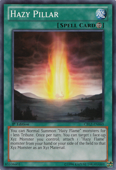 Hazy Pillar (CBLZ-EN060) Common - Near Mint 1st Edition