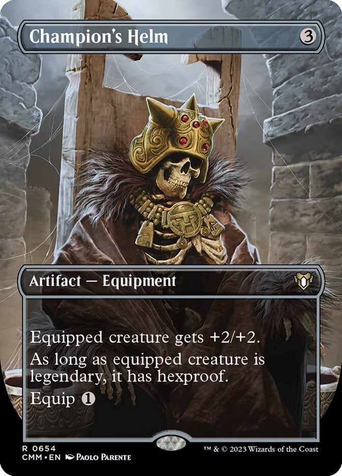 Champion's Helm [#0654 Borderless] (CMM-R)
