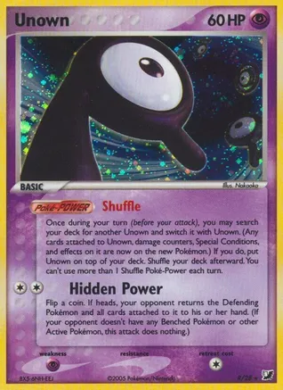 Unown (R) (R/28) Holofoil