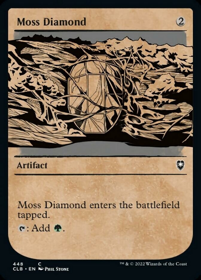 Moss Diamond [#448 Showcase] (CLB-C)
