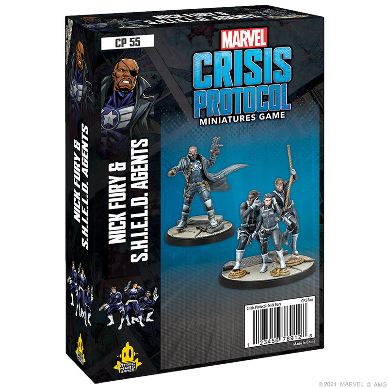 Marvel: Crisis Protocol (CP55) - Character Pack: Nick Fury & S.H.I.E.L.D. Agents