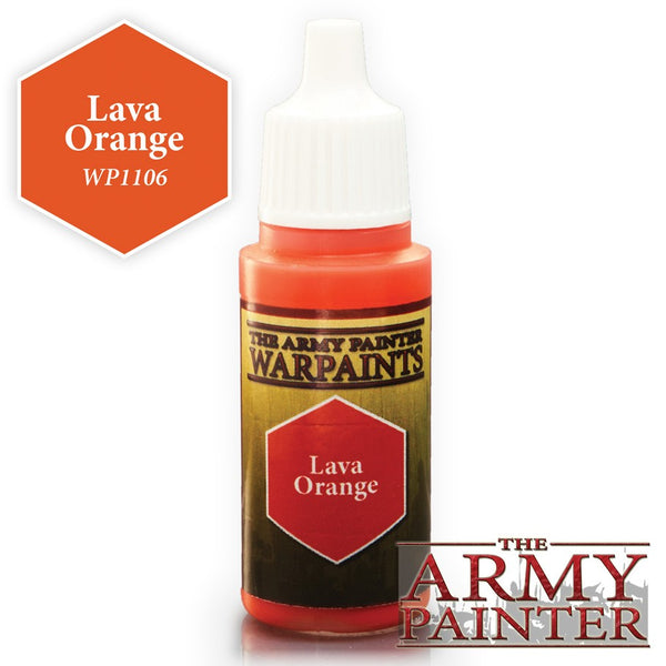 The Army Painter: Warpaints - Lava Orange (18ml/0.6oz)