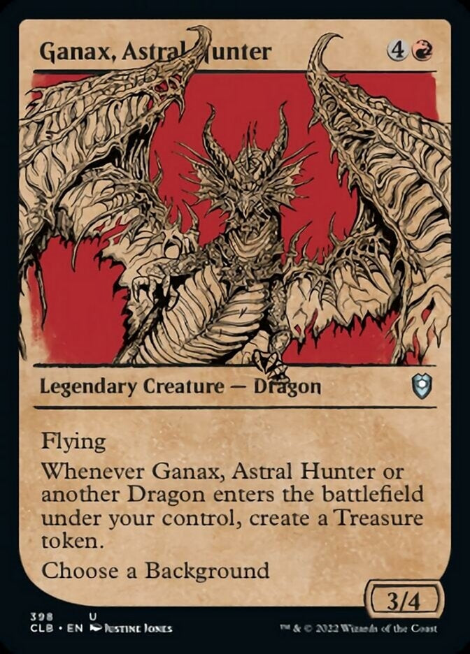 Ganax, Astral Hunter [#398 Showcase] (CLB-U)
