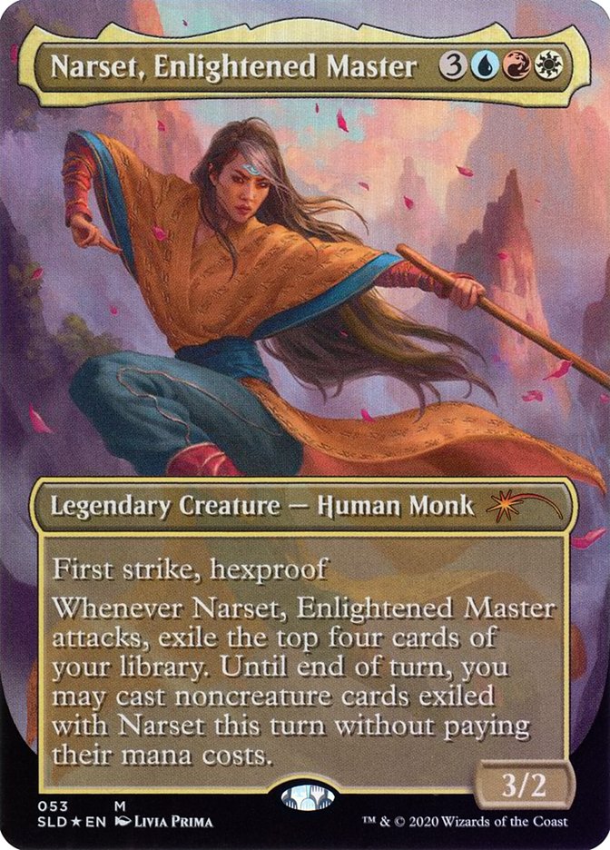 Narset, Enlightened Master (SLD-M-FOIL)