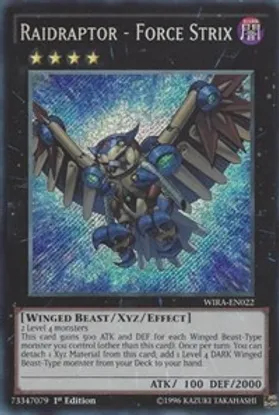 Raidraptor - Force Strix (WIRA-EN022) Secret Rare 1st Edition