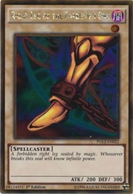 Right Leg of the Forbidden One (PGL2-EN022)