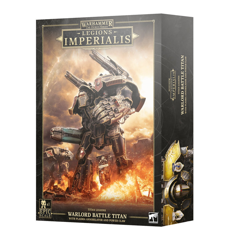 The Horus Heresy - Legions Imperialis: Titan Legions - Warlord Battle Titan with Plasma Annihilator and Power Claw