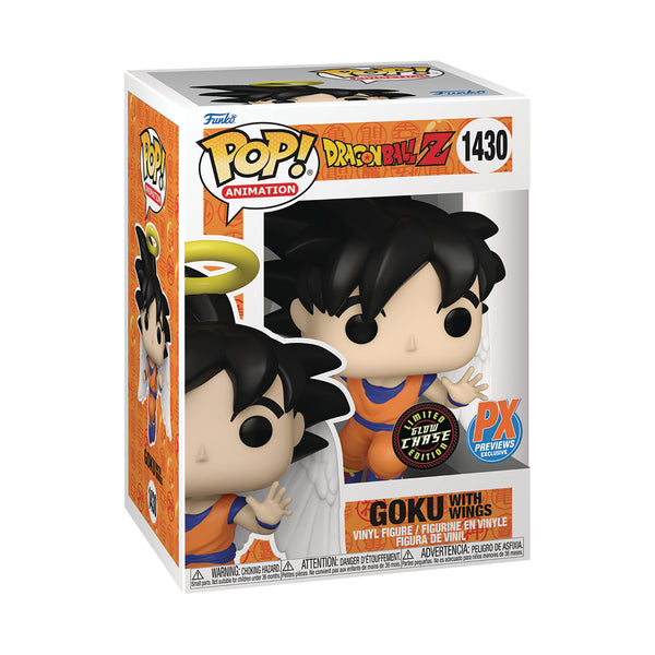 POP Figure: Dragonball Z #1430 - Angel Goku with Wings (PX) (CHASE)