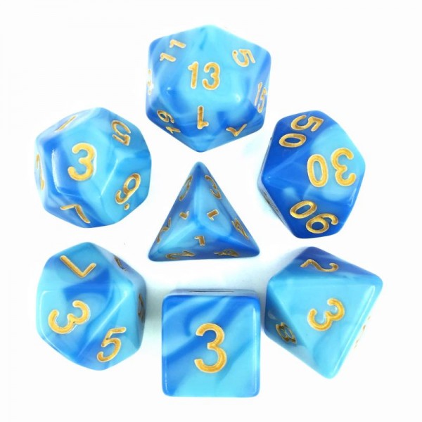 HDB-15: Blend - Sky Blue/Blue Poly Set (7)