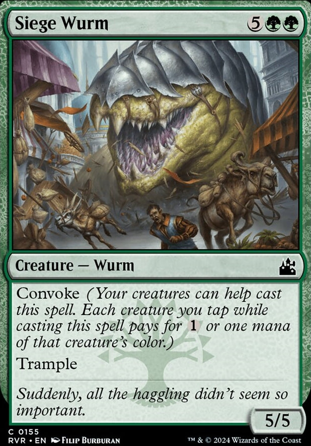 Siege Wurm [#0155] (RVR-C)