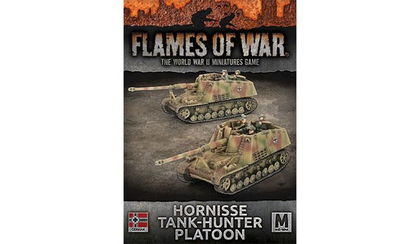 Flames of War: WWII: German (GBX130) - Hornisse Tank Hunter Platoon (Mid)