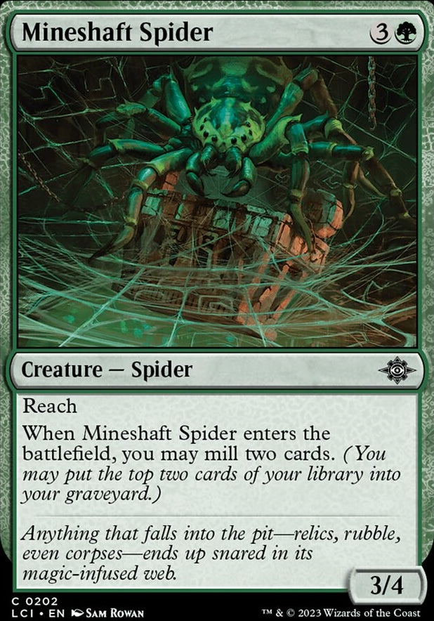 Mineshaft Spider [#0202] (LCI-C)