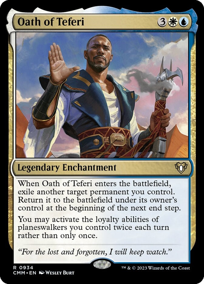 Oath of Teferi [#0934 Reprints] (CMM-R)